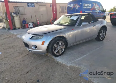 2008 Mazda Mx-5 Sport from USA, damaged, VIN JM1NC25F080138784